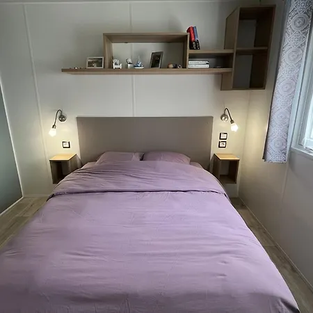 Kamp alanı Domaine De Kerlann - Mobilhome Refait A Neuf- 40m2 - Service De Conciergerie Et Lits Faits Offerts
